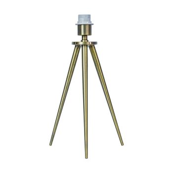 Base Para Abajur Allegro Bronze (D)26Cm (A)42Cm 1Xe27 40W