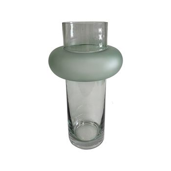 Vaso De Vidro Verde